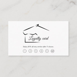 Horse Ranch Horse Farm Loyalty Card