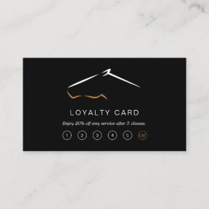 Horse Ranch Horse Farm Loyalty Card