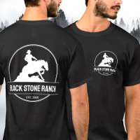 Horse ranch logo reining western barn branding