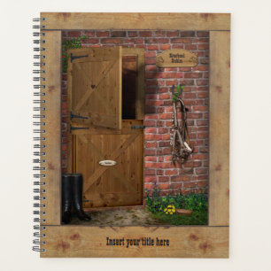 Horse Ranch Planner with your title