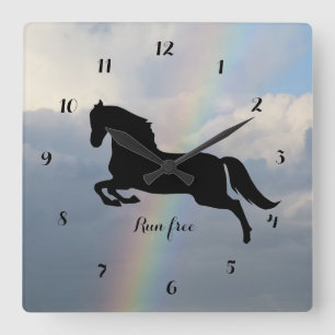 Horse Remembrance Wall Clock