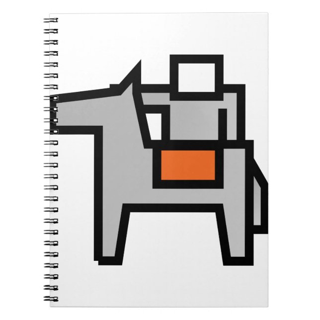 Horse Rider 1 Notebook (Front)