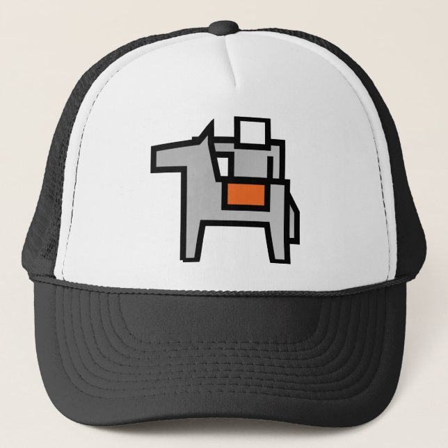 Horse Rider 1 Trucker Hat (Front)