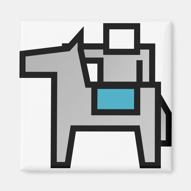 Horse Rider 2 Magnet (Front)