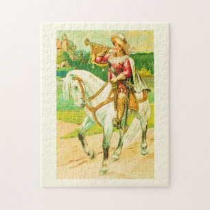 Horse rider jigsaw puzzle