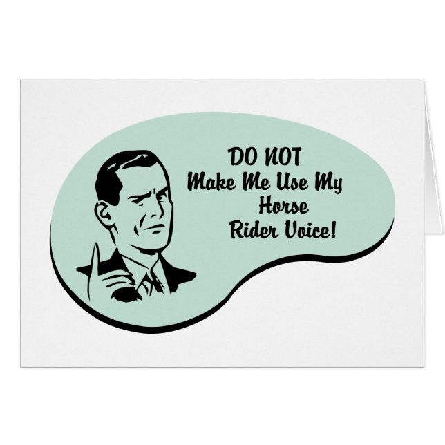 Horse Rider Voice (Front Horizontal)