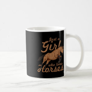 Horse Riding Animal Lover Equestrian Women Girls H Coffee Mug