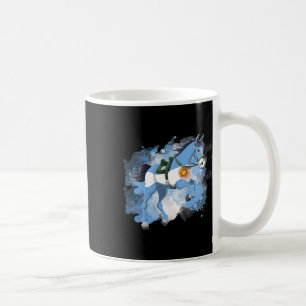Horse Riding Argentina Flag Coffee Mug