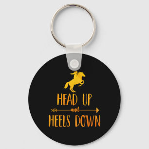 Horse Riding Art For Women Girls Horseback Lover E Key Ring