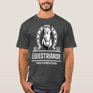 Horse Riding Art T-Shirt