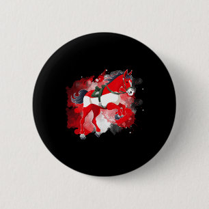 Horse Riding Austria Flag 6 Cm Round Badge