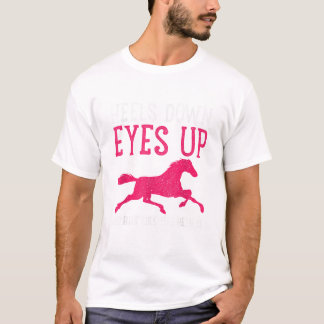 Horse Riding Equestrian Ride Like You Mean It Spor T-Shirt
