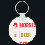 Horse Riding Funny Horse Lover Horse Mom Equestria Key Ring<br><div class="desc">A stylish keychain featuring a vintage classic car design. A perfect accessory for car lovers and collectors. Great for everyday use or as a small and thoughtful gift for classic car enthusiasts.</div>
