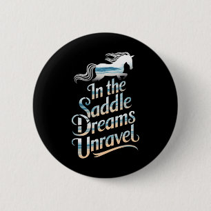 Horse Riding Girls Women Equestrian Horseback 5  6 Cm Round Badge