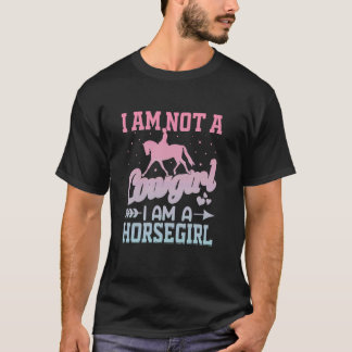 Horse Riding Girls Women Equestrian Horseback  5 T-Shirt
