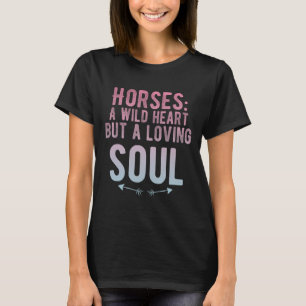 Horse Riding Girls Women Equestrian Horseback 6  T-Shirt