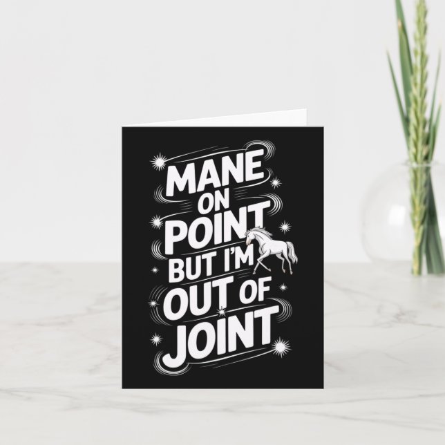 Horse Riding Girls Women Equestrian Horseback  Card (Front)