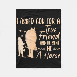 Horse Riding Girls Women Equestrian Horseback Fleece Blanket