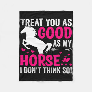 Horse Riding Girls Women Equestrian Horseback Fleece Blanket
