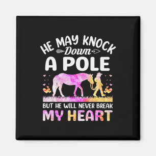 Horse Riding Girls Women Equestrian Horseback Magnet
