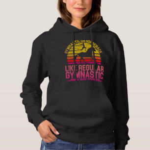 Horse Riding Gymnastic On Horseback Horse Vaulting Hoodie