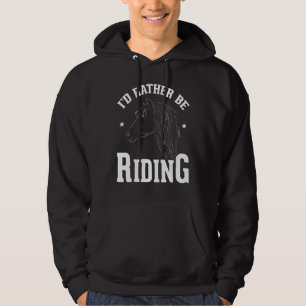 Horse Riding Horse Rider Equestrian Horse Hors Hoodie