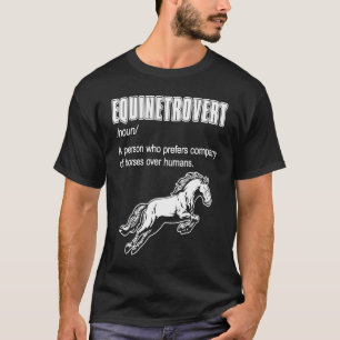 Horse Riding Horseback Equestrian Endurance Ridin T-Shirt