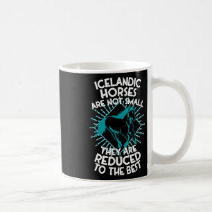Horse Riding - Horseback Rider Horses Icelandic Ho Coffee Mug
