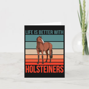 Horse Riding Horseback Rider Stuff Life Is Better Card