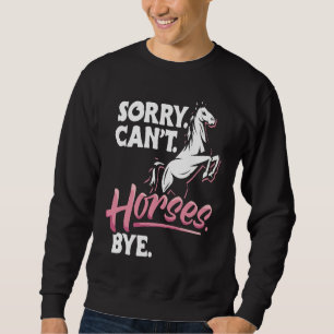 Horse Riding Owner Outfit Equestrian Horse  for Gi Sweatshirt