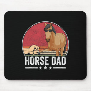 Horse Riding Owner Outfit Equestrian Horse Lover F Mouse Pad