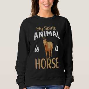 Horse Riding Owner Outfit Equestrian Horse Sweatshirt