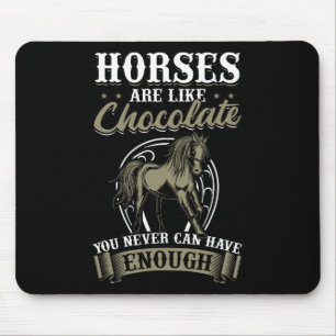 Horse Riding Shirt Women Horseback Horse Owner Gif Mouse Pad