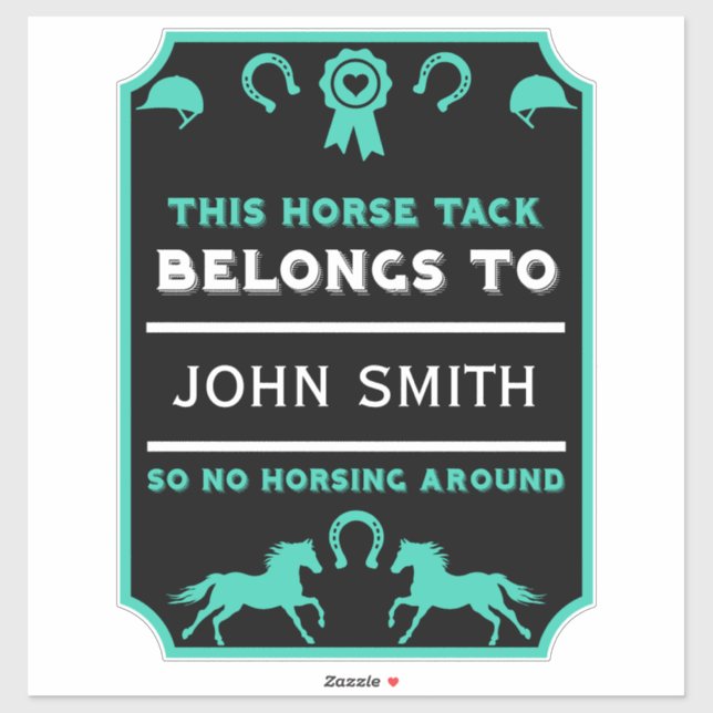 Horse Riding Tack Owner (Sheet)