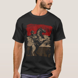 Horse Riding Western Cowboy T-Shirt