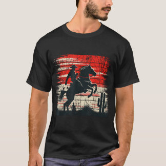 Horse Riding Western Rodeo T-Shirt