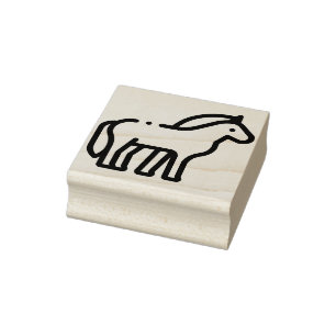 Horse Rubber Stamp