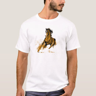 Horse Running T-Shirt
