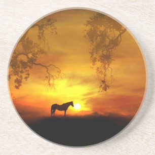 Horse Sandstone Coasters