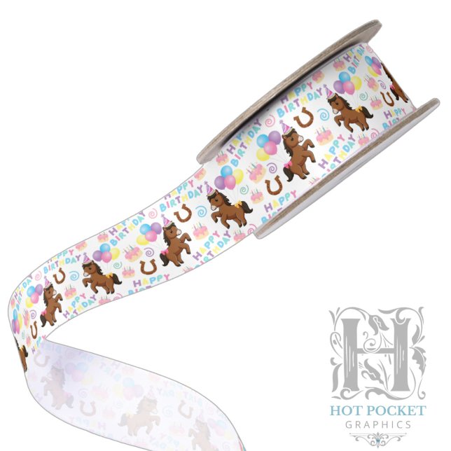 Horse Satin Ribbon (Creator Uploaded)