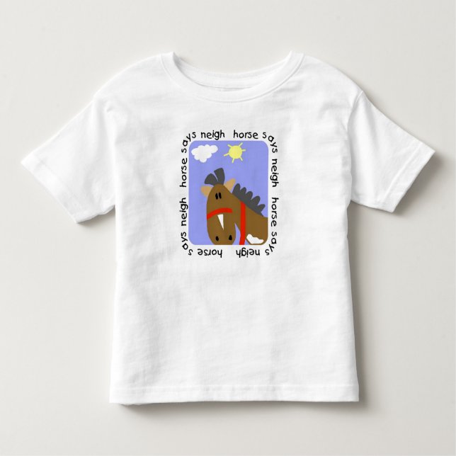 Horse Says Neigh Tshirts and Gifts (Front)