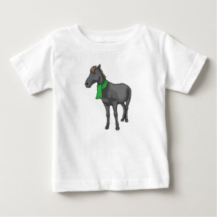Horse Scarf Baby T-Shirt