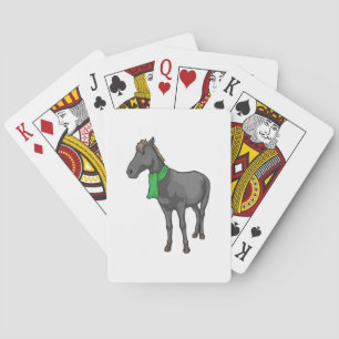 Horse Scarf Playing Cards