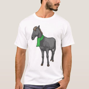 Horse Scarf T-Shirt