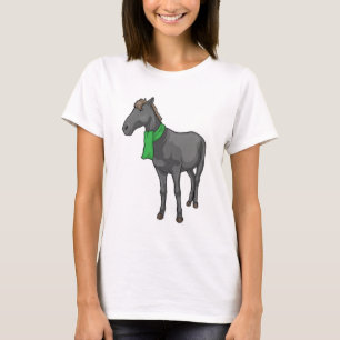 Horse Scarf T-Shirt