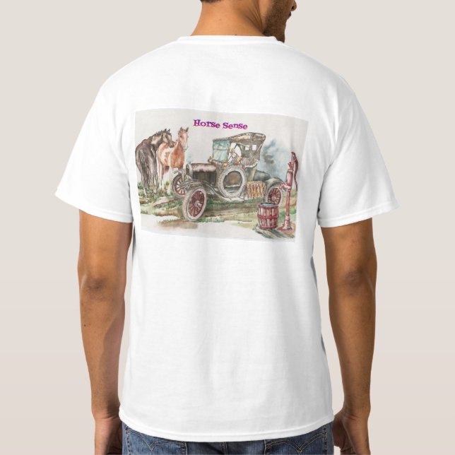Horse Sense T-Shirt (Back)