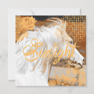 HORSE SERIE 3 - Card, Greeting, Invitation