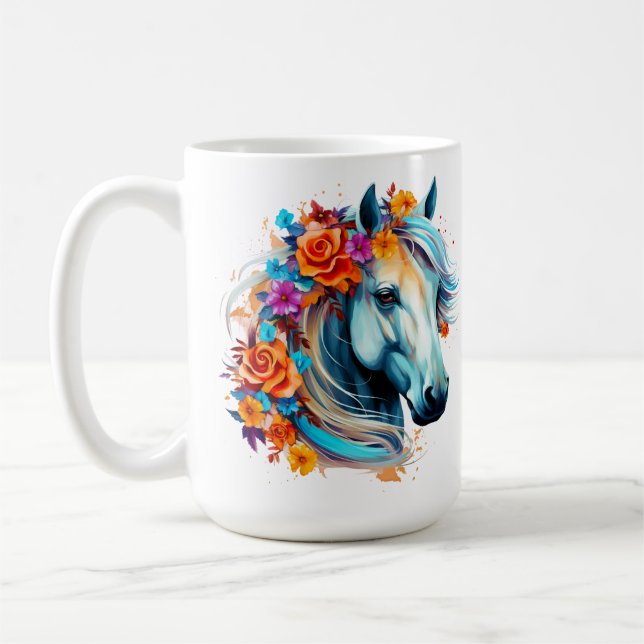 Horse Series 15 oz Classic Mug  (Left)