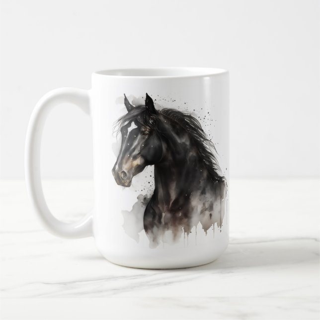 Horse Series 15 oz Classic Mug (Left)