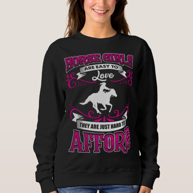 Horse Shirt for Women Girls Cute Horseback Riding (Front)